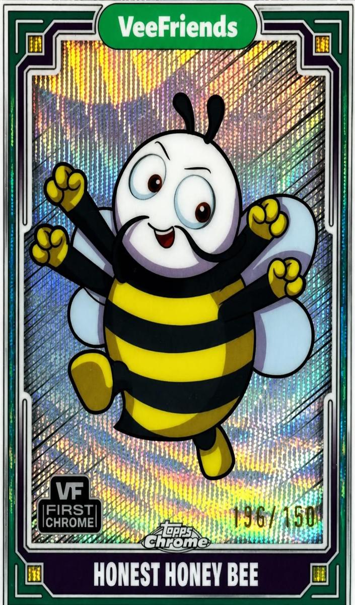 2025 Honest Honey Bee [Wave Refractor] #69