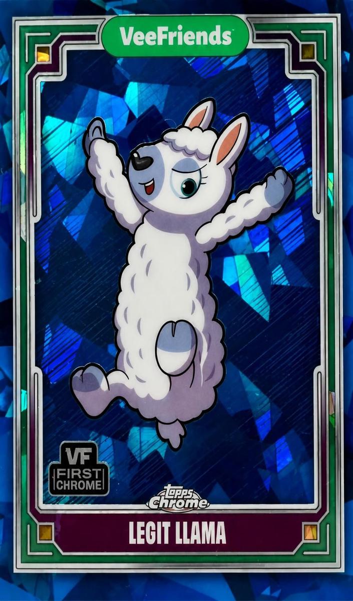 2025 Legit Llama [Wave Refractor] #62
