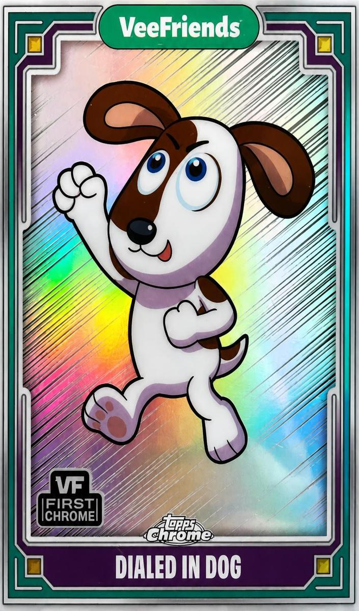 2025 Dialed In Dog [Gold Refractor] #31