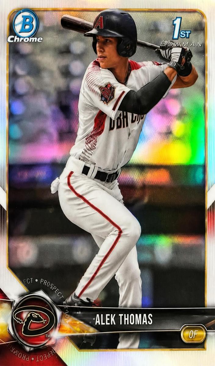 2018 Alek Thomas [Refractor] #BDC155