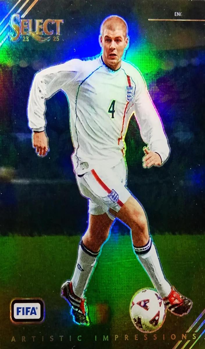2024 Panini Select FIFA Steven Gerrard #23 card