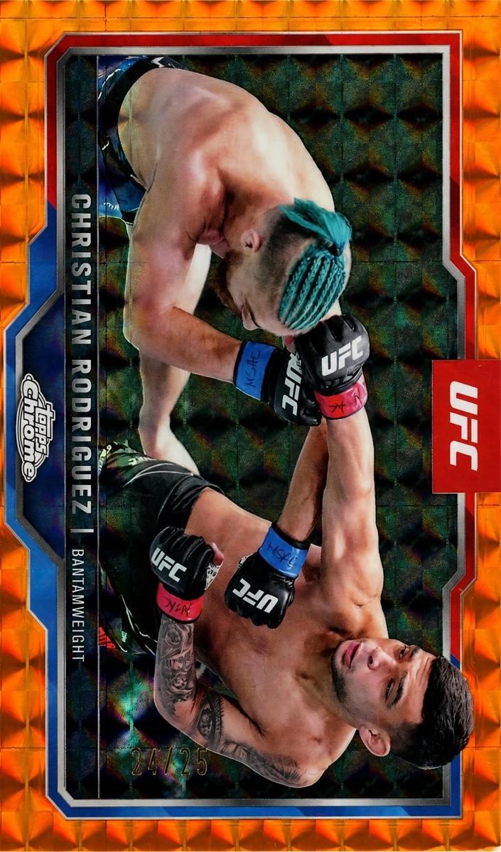 2025 Christian Rodriguez [Orange Geometric Refractor] #106