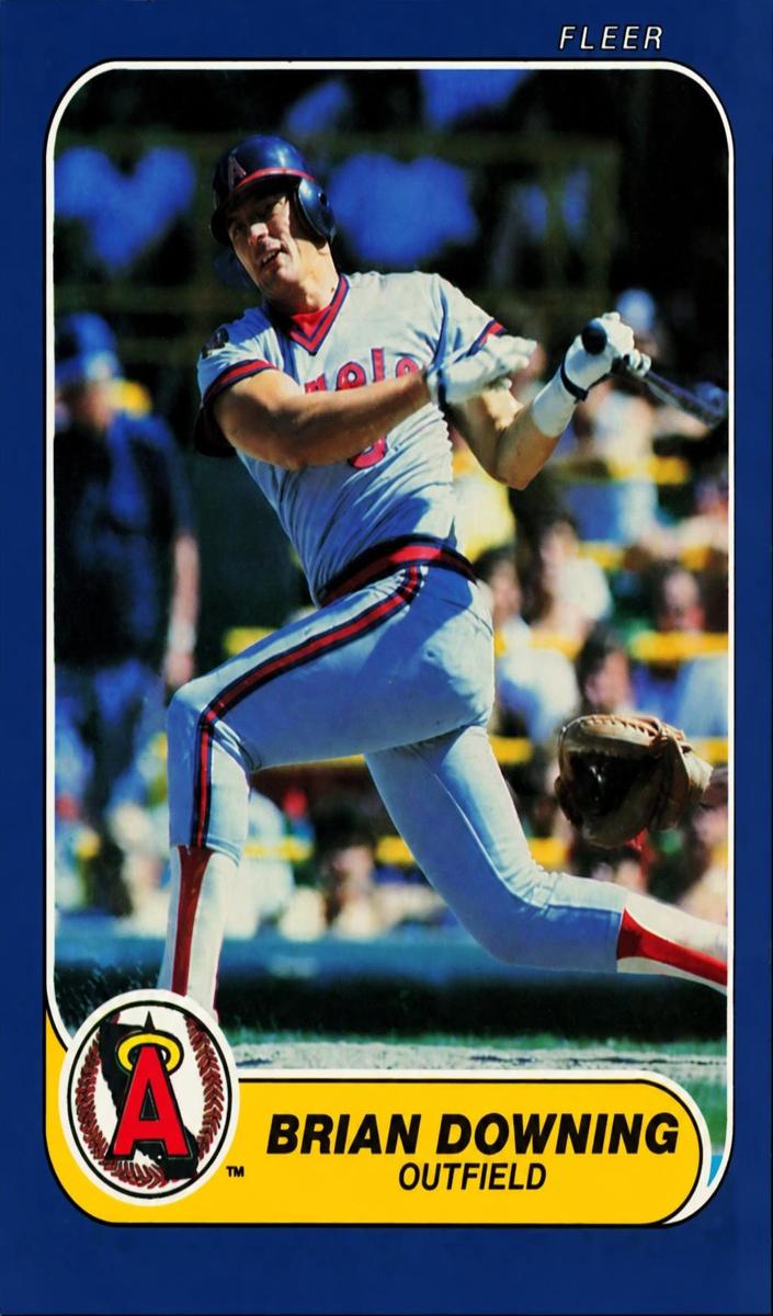 1986 Brian Downing #154