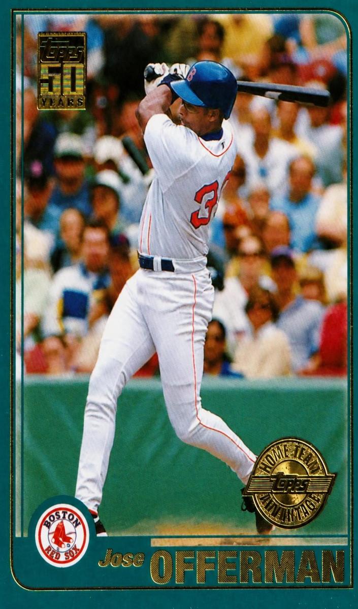2001 Topps Jose Offerman #102 card