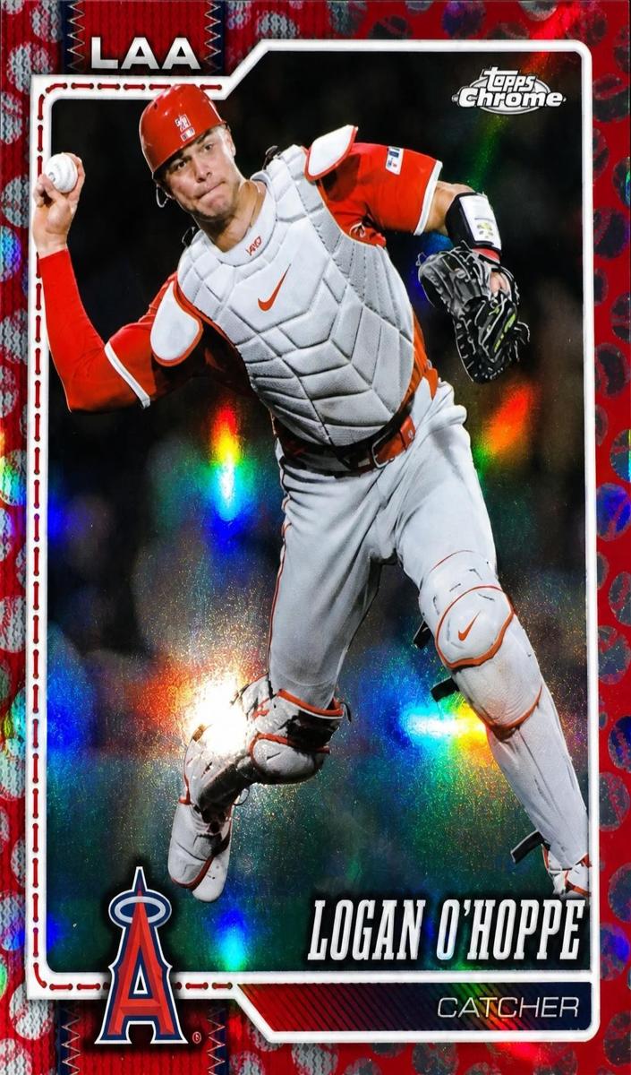 2026 Topps Chrome Logan O'Hoppe #97 card