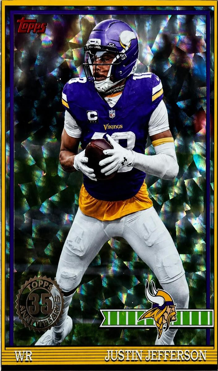2026 Justin Jefferson [Crackle Foil] #91TF-38