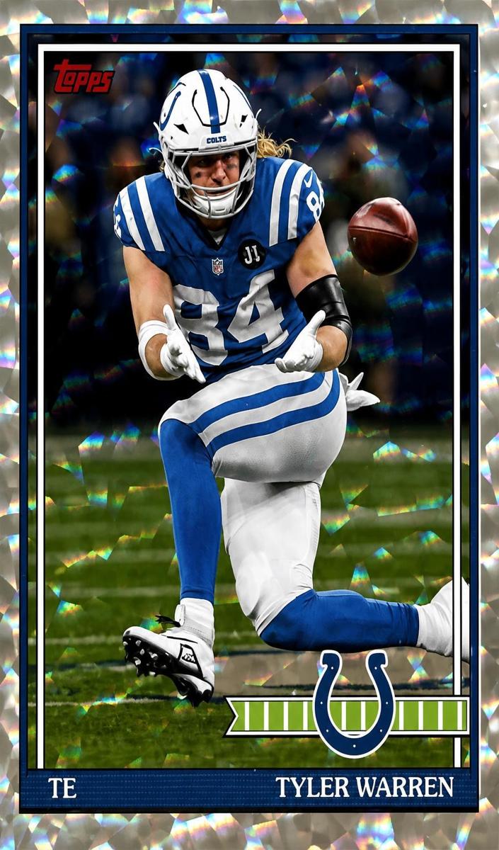 2026 Tyler Warren [Crackle Foil] #91TF-48