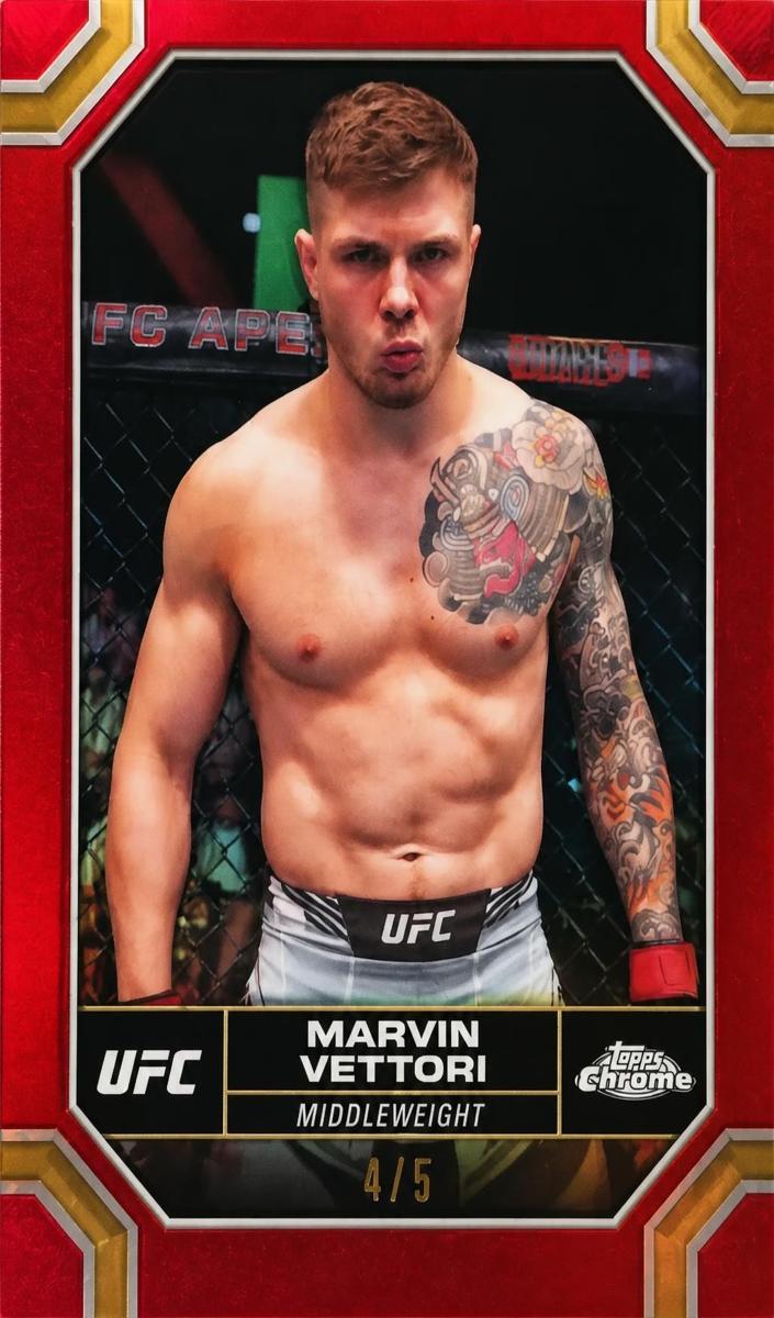 2024 Marvin Vettori [Red Refractor] #125