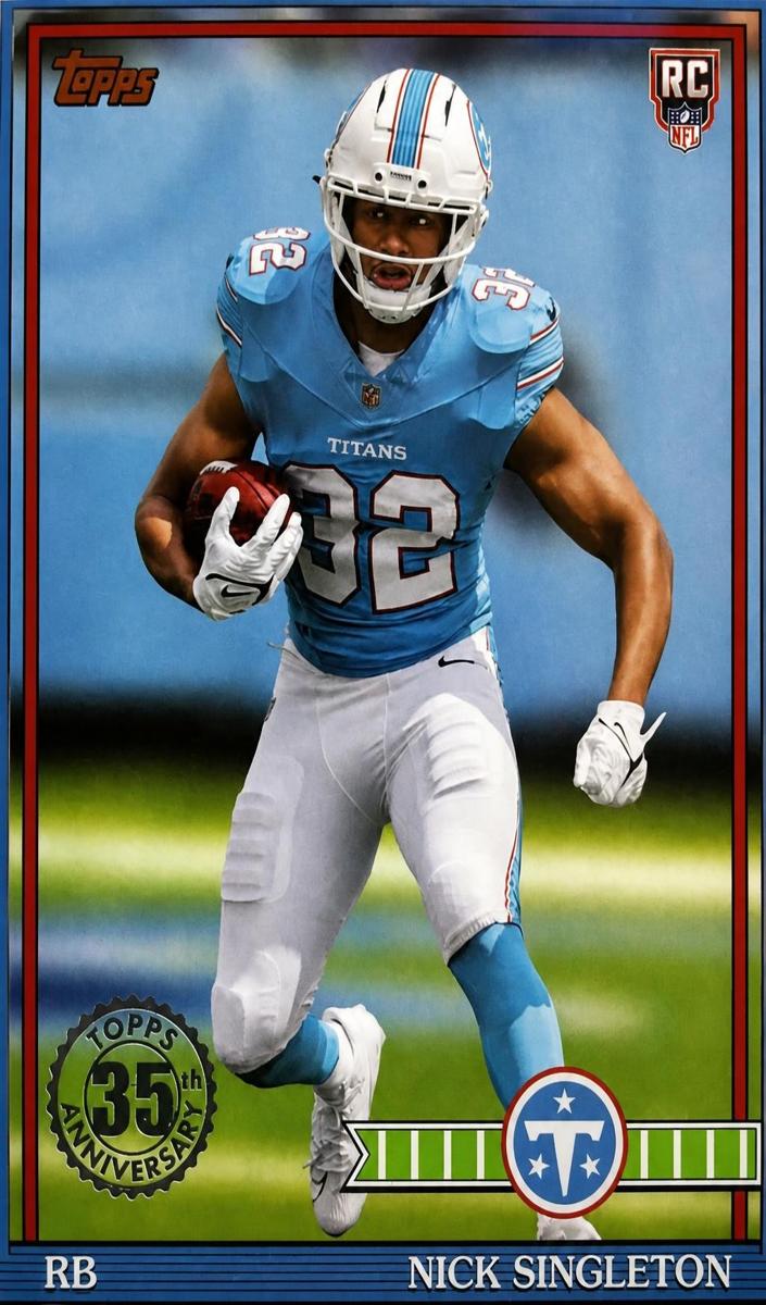 2026 Topps Flagship Nick Singleton #91TR-14 card