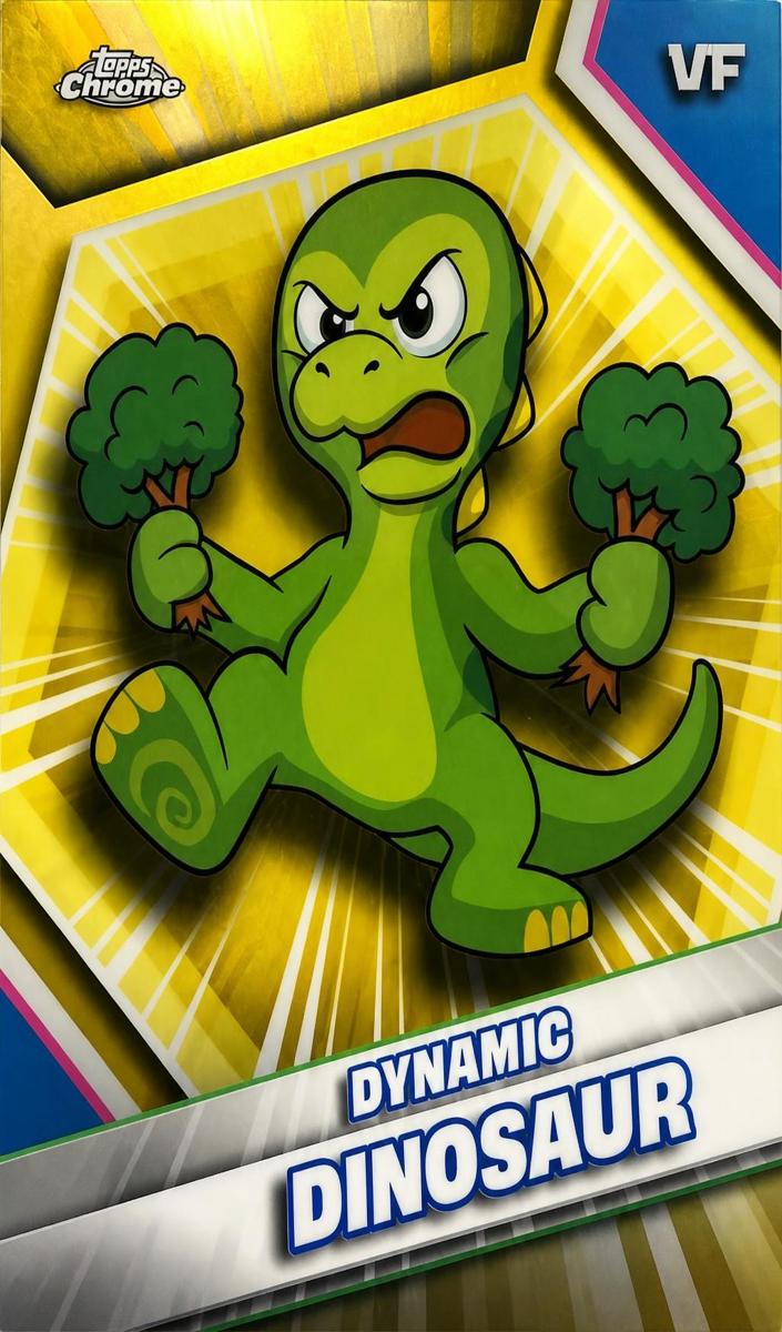 2026 Dynamic Dinosaur [Yellow Refractor] #68
