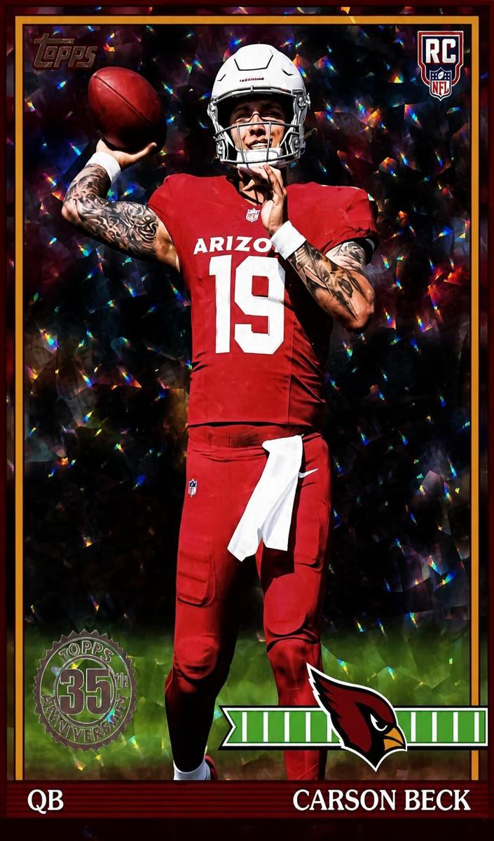 2026 Carson Beck [Crackle Foil] #91TR-5