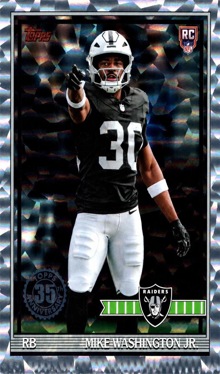 2026 Mike Washington Jr. [Crackle Foil] #91TR-11
