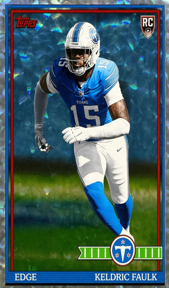 2026 Keldric Faulk [Crackle Foil] #91TR-44