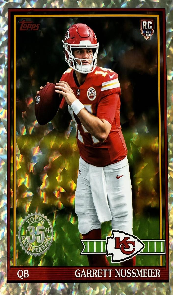 2026 Garrett Nussmeier [Crackle Foil] #91TR-3