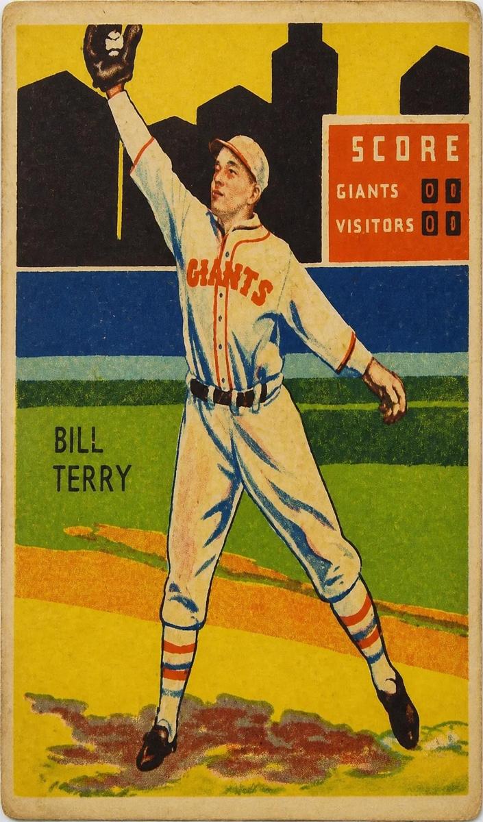 1934 Bill Terry [1934 Statistics] #14