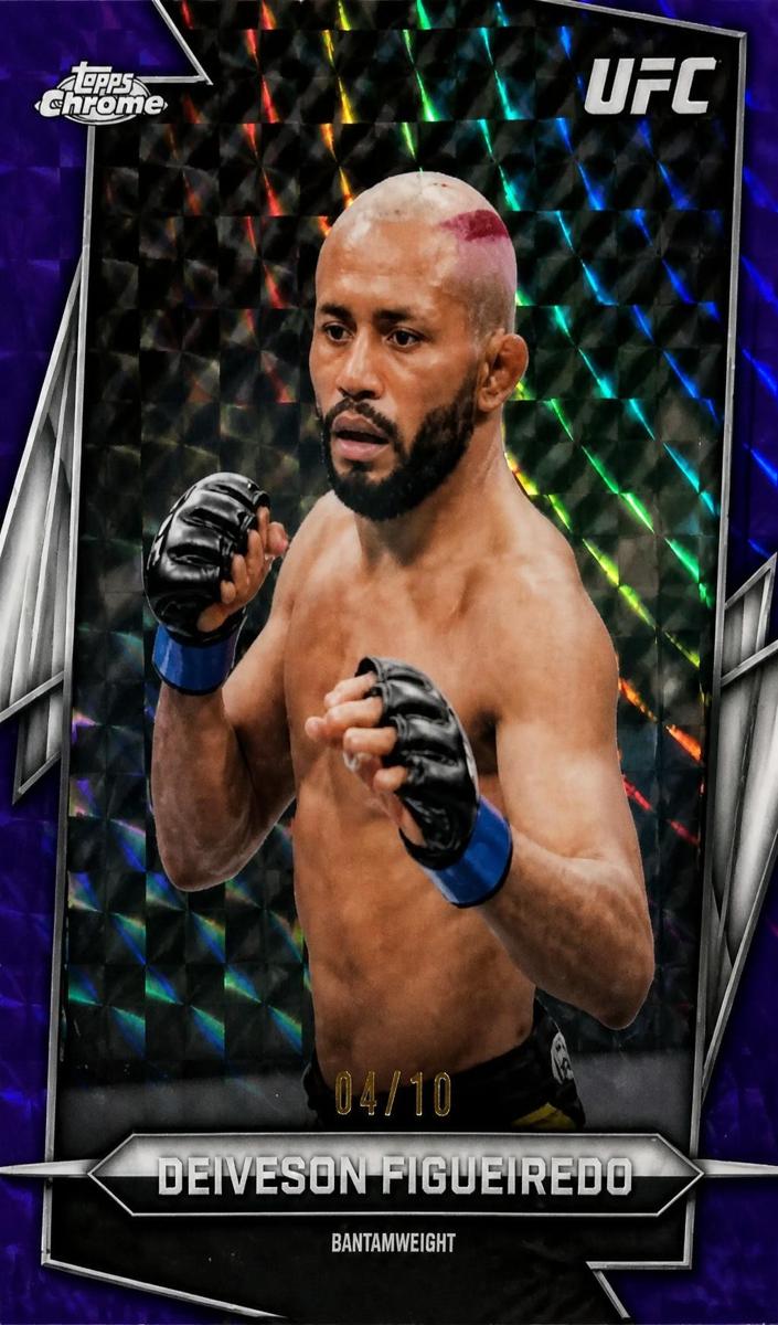 2025 Deiveson Figueiredo [Purple Geometric Refractor] #186