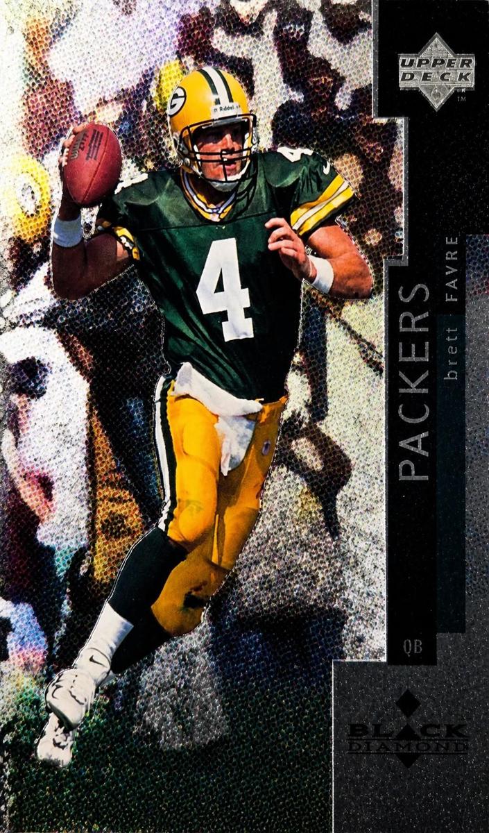 1998 Upper Deck Black Diamond Brett Favre #149 card