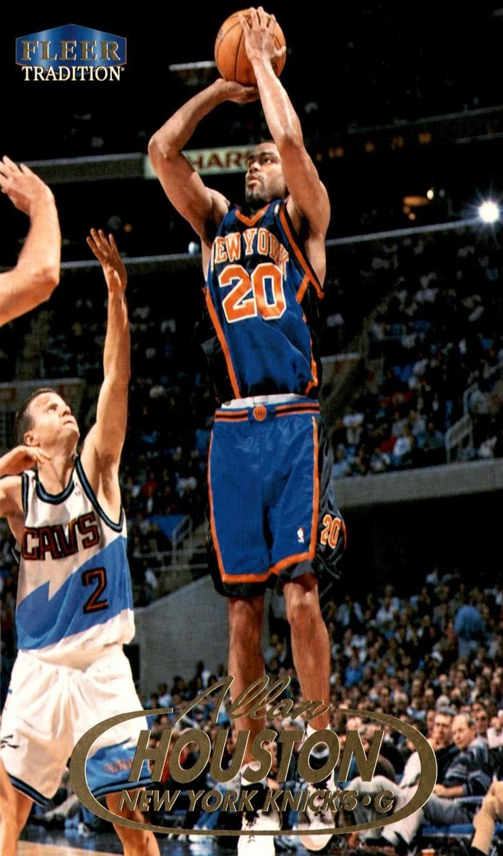 1998 Fleer Tradition Allan Houston #130 card