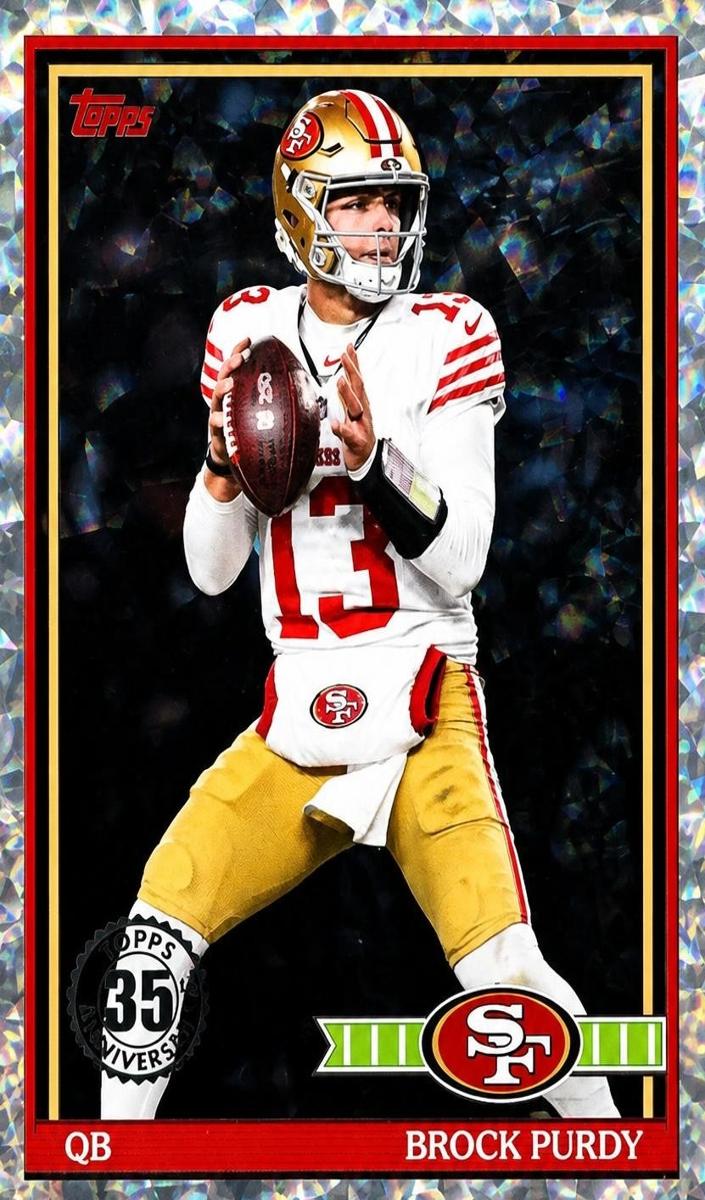 2026 Brock Purdy [Crackle Foil] #91TF-3