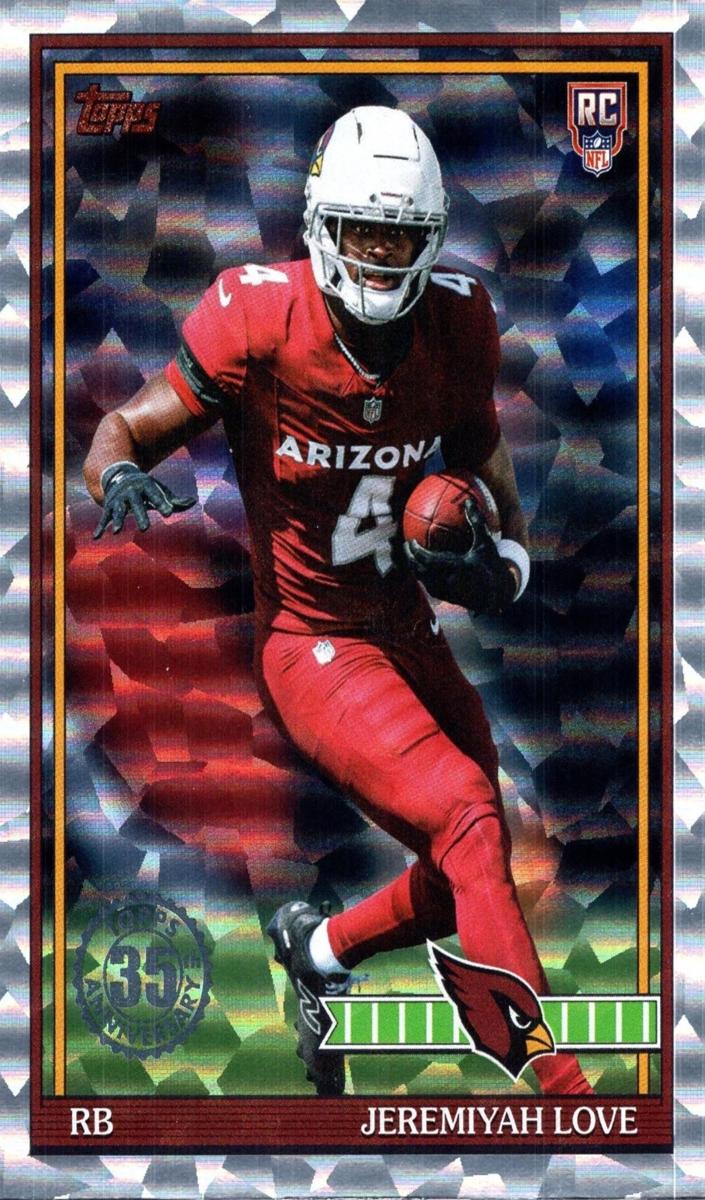 2026 Jeremiyah Love [Crackle Foil] #91TR-9