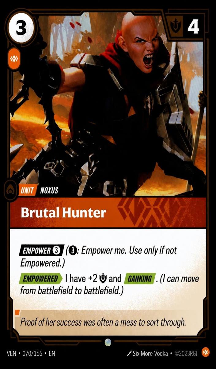 2026 Brutal Hunter [Foil] #70