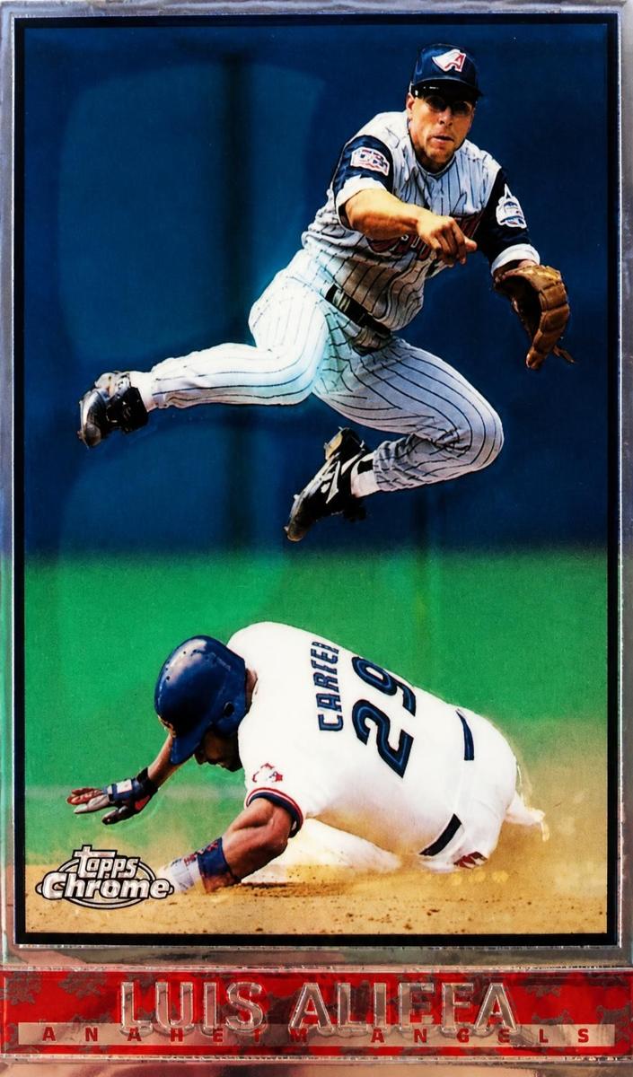 1998 Topps Chrome Luis Alicea #209 card