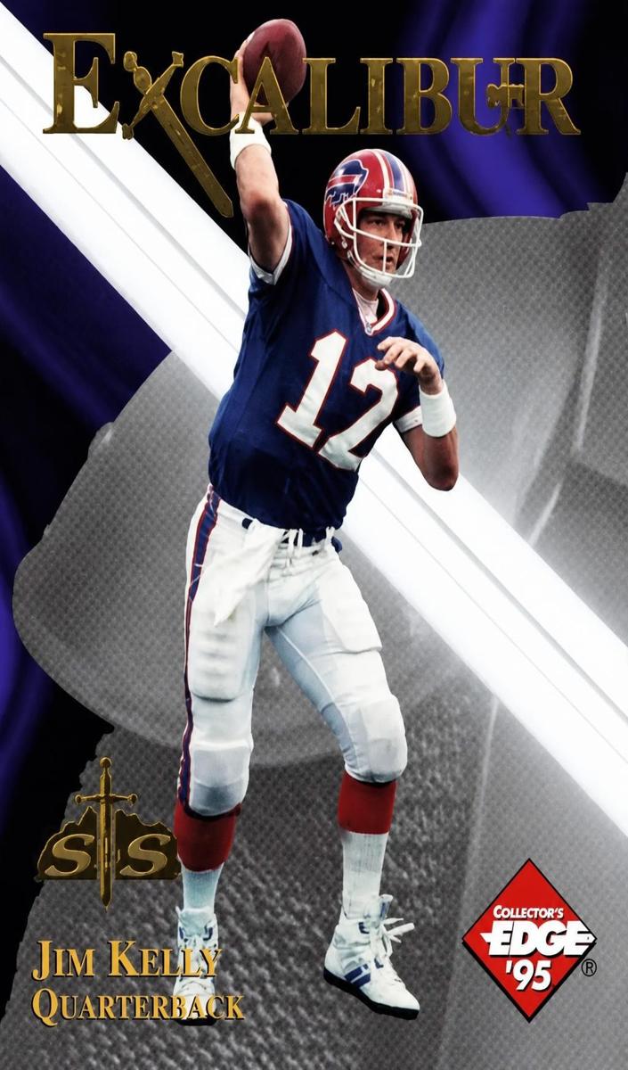 1995 Jim Kelly [Gold Shield Gold Prism] #7