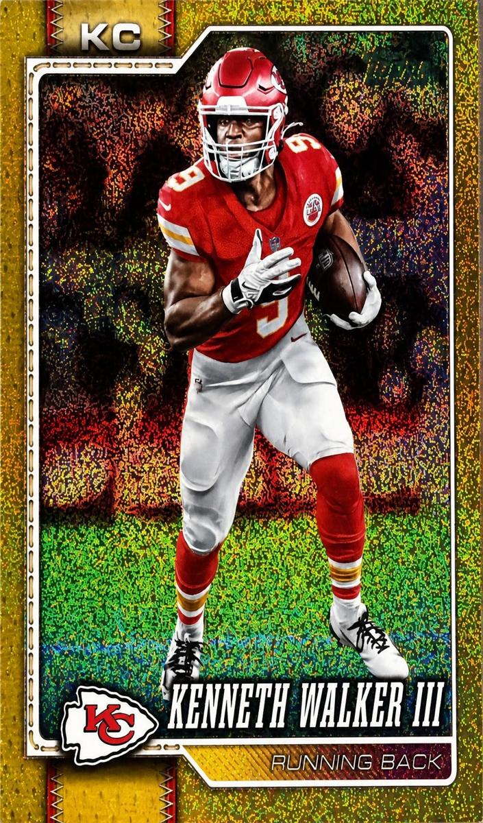 2026 Kenneth Walker III [Gold Sandglitter] #180