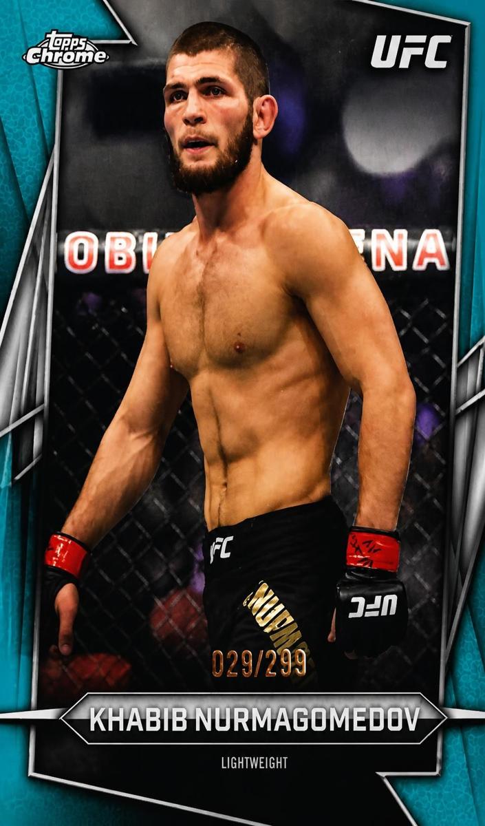 2026 Khabib Nurmagomedov [Teal Refractor] #140