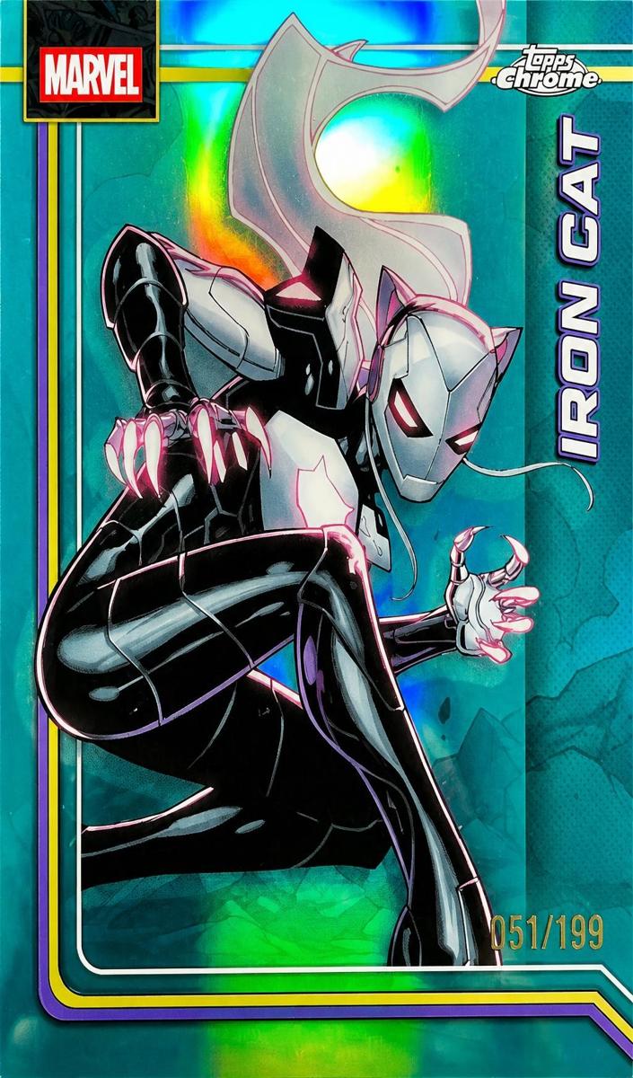 2026 Iron Cat [Aqua Refractor] #127