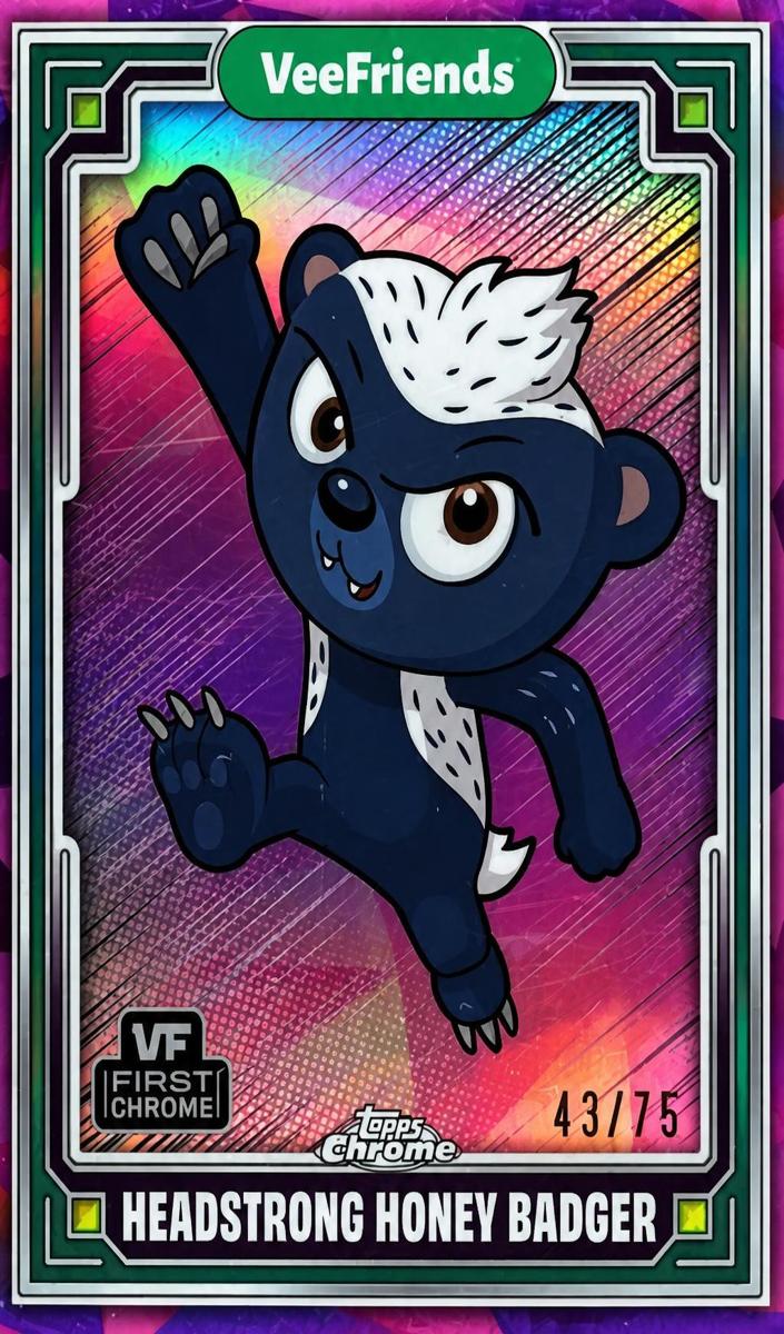 2025 Headstrong Honey Badger [Pink Refractor] #45