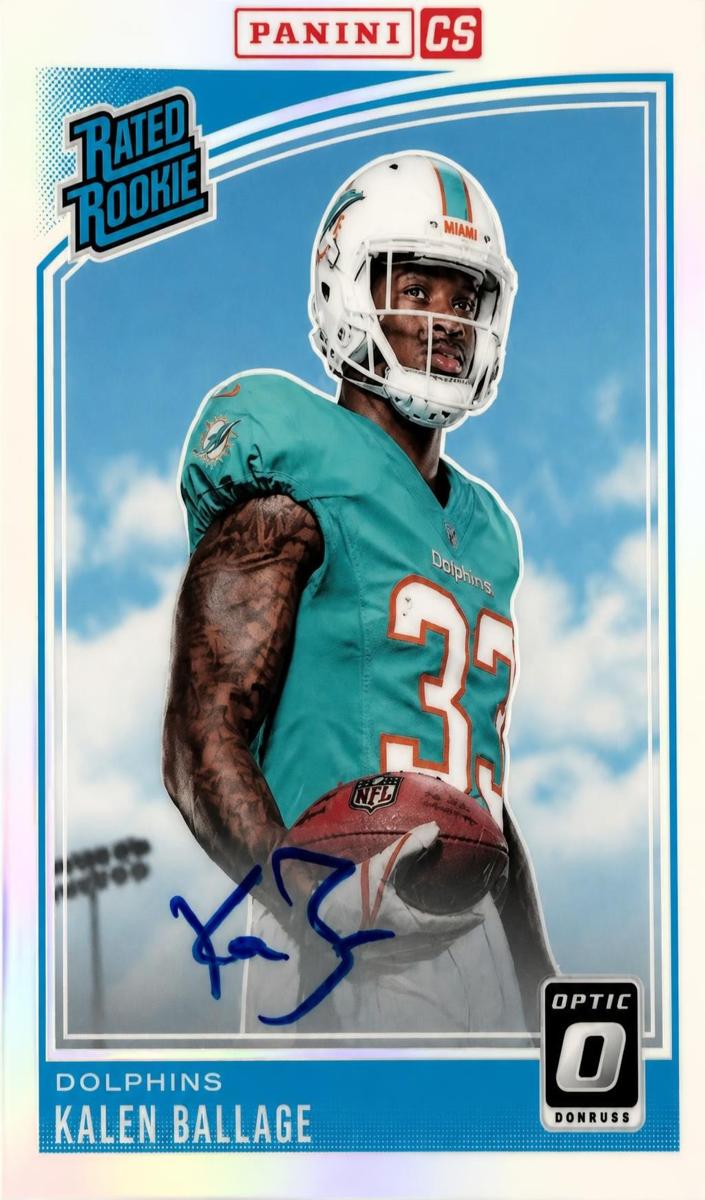 2018 Donruss Optic Kalen Ballage #180 card