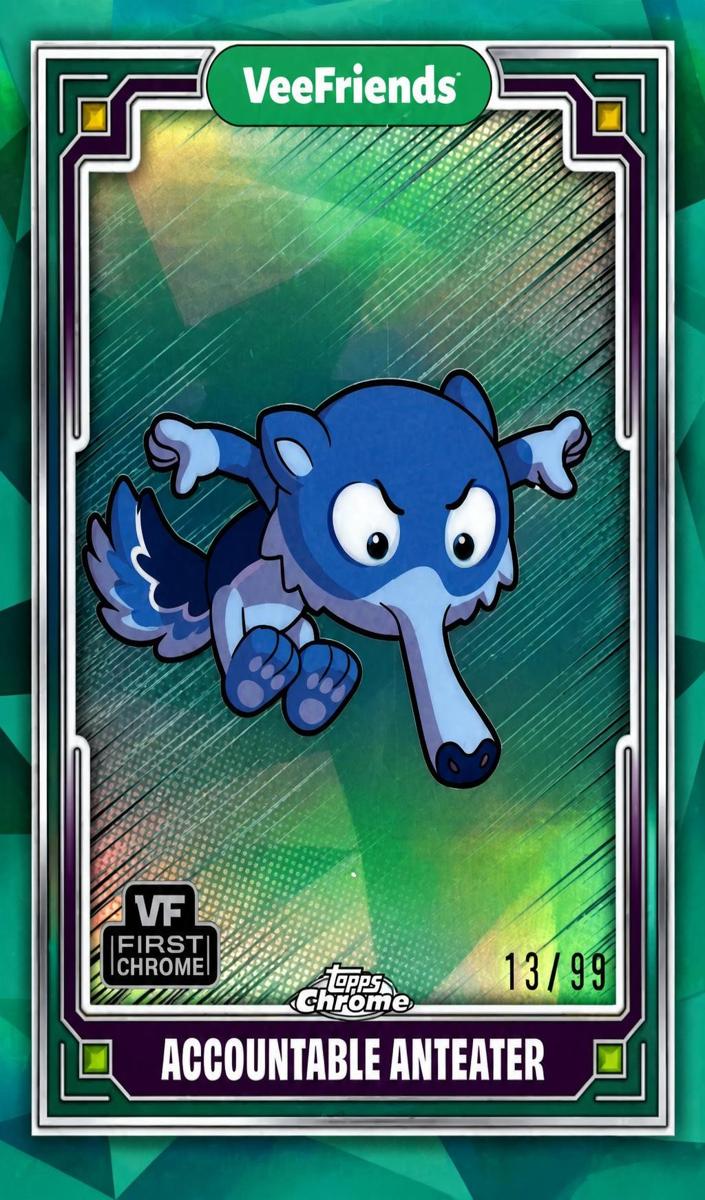 2025 Accountable Anteater [Vf Green Refractor] #19