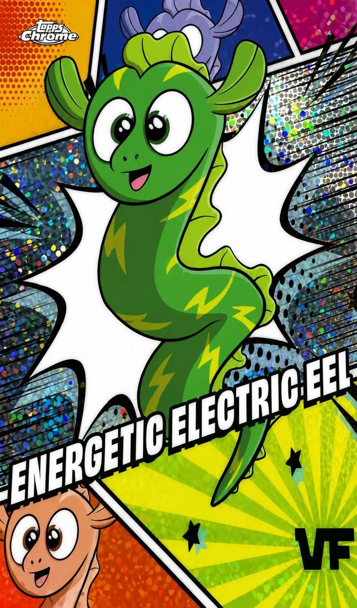 2025 Energetic Electric Eel [Purple Speckle] #MSS-84