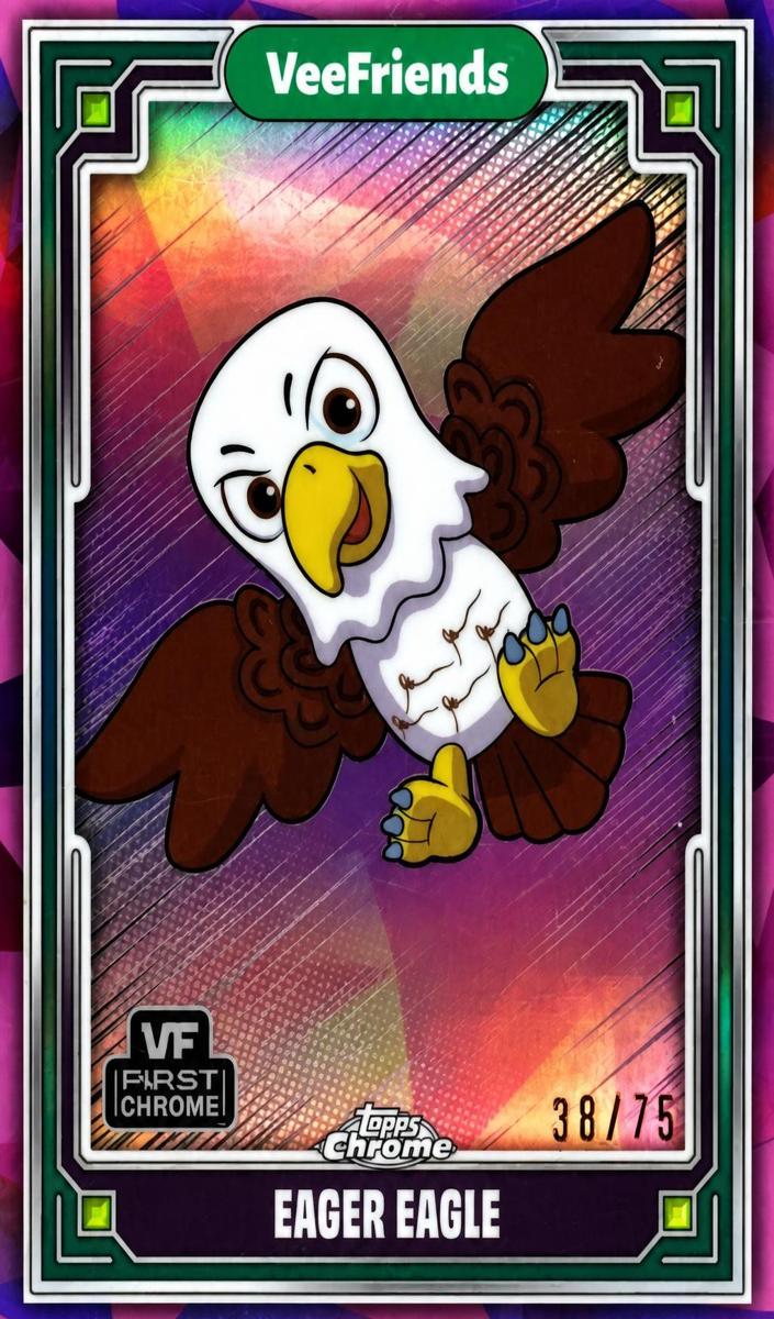 2025 Eager Eagle [Pink Refractor] #5