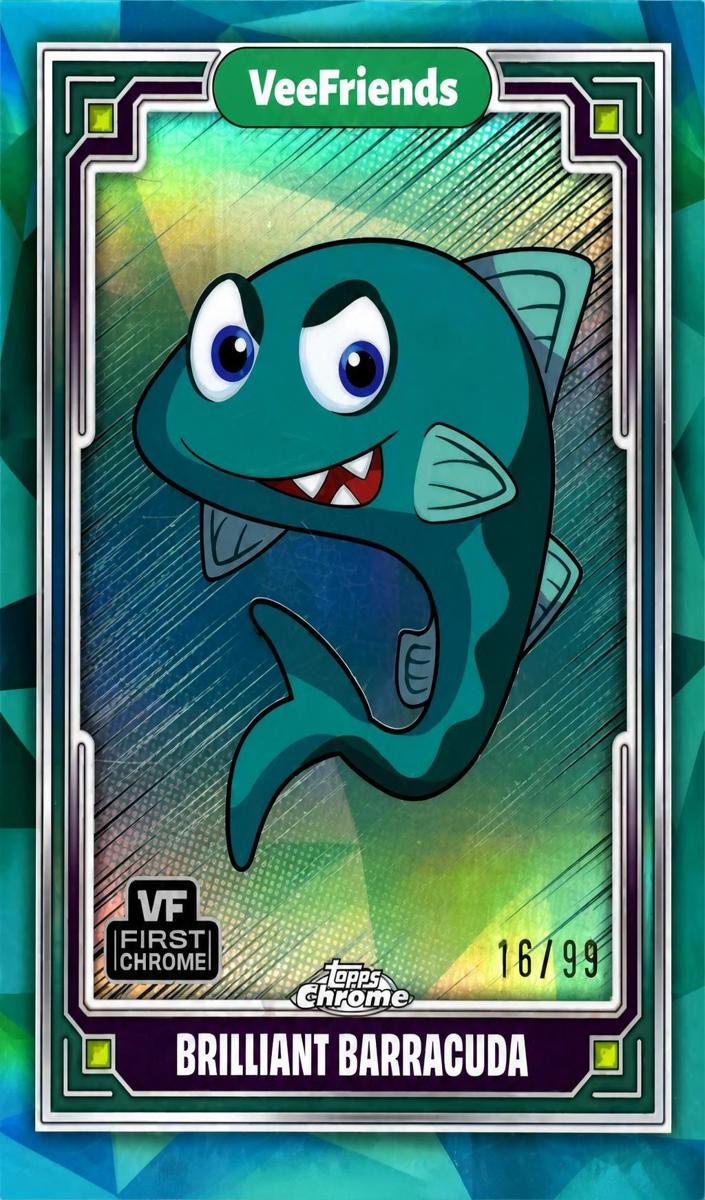 2025 Brilliant Barracuda [Vf Green Refractor] #80