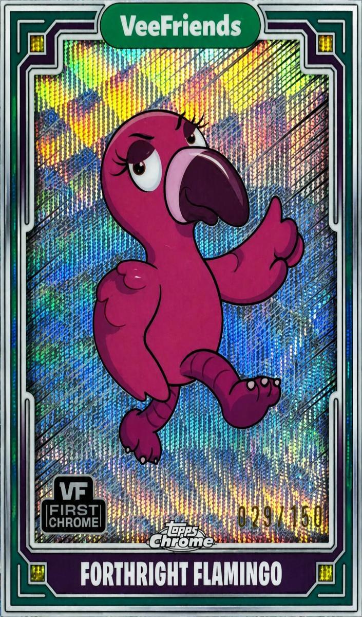 2025 Forthright Flamingo [Pink Refractor] #25
