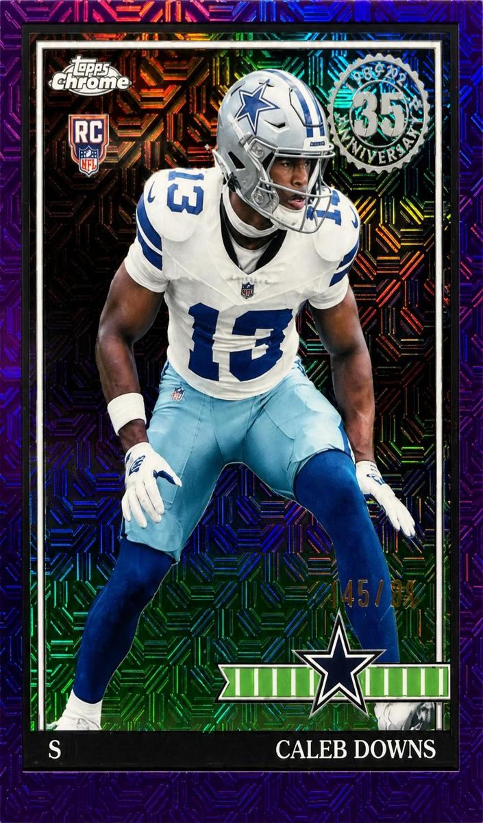 2026 Caleb Downs [Purple Mojo Refractor] #91TRC-49