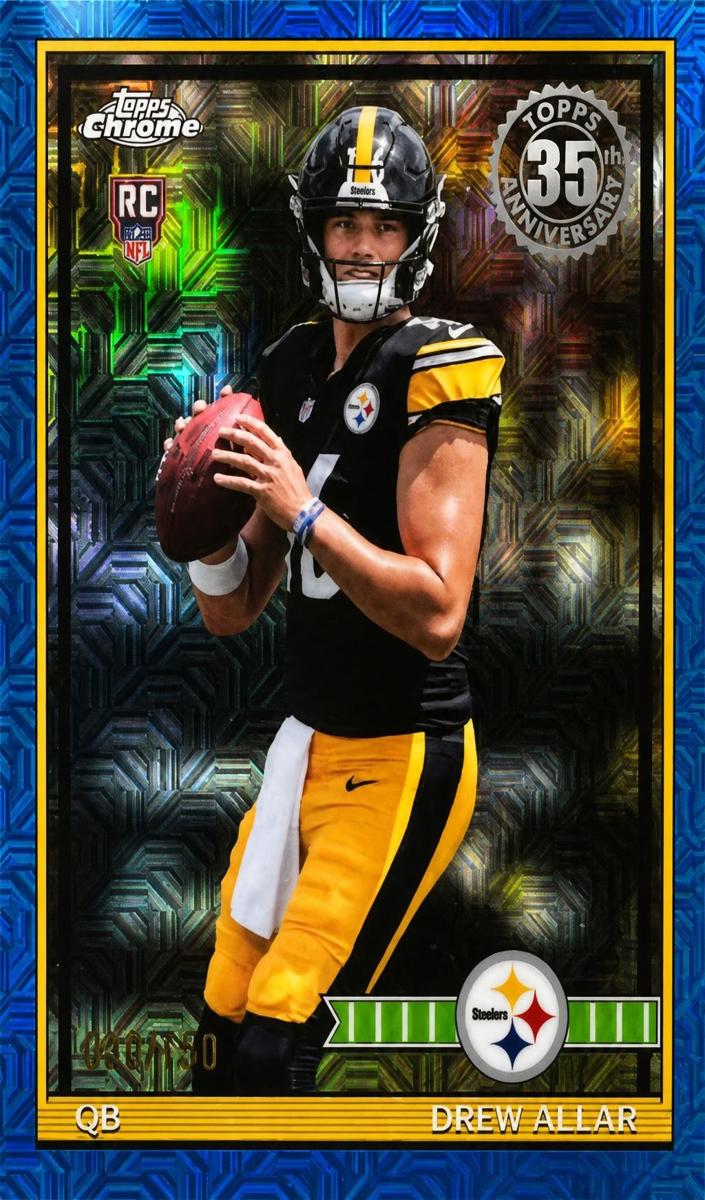 2026 Drew Allar [Blue Mojo Refractor] #91TRC-4