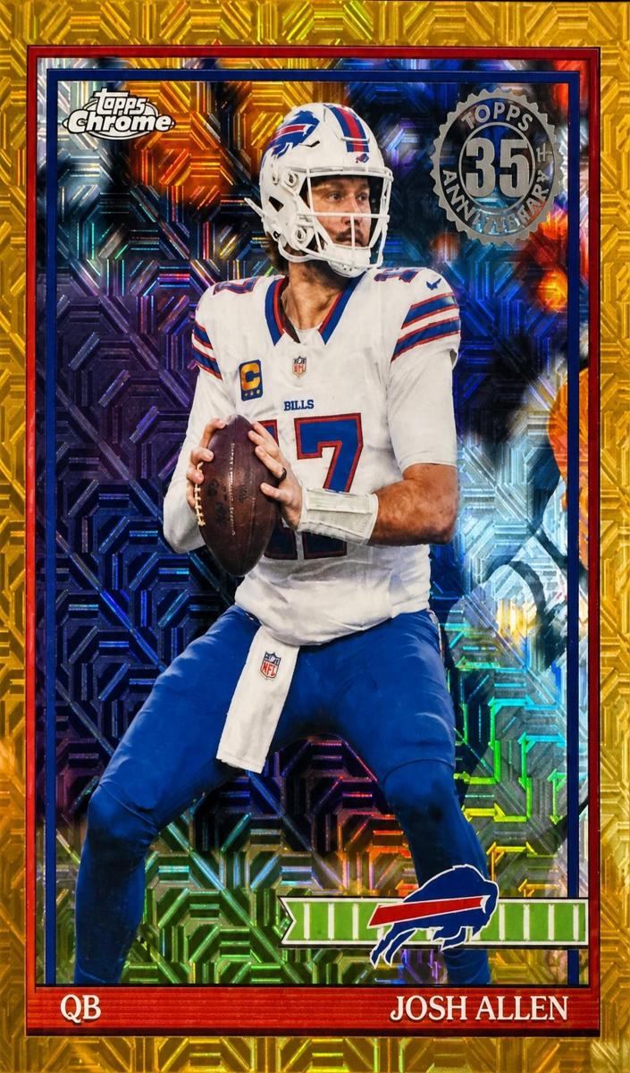 2026 Josh Allen [Gold Mojo Refractor] #91TC-11