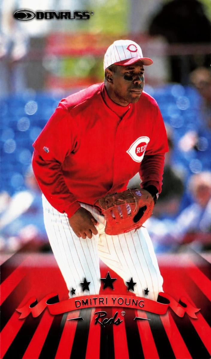 1998 Donruss Dmitri Young #216 card