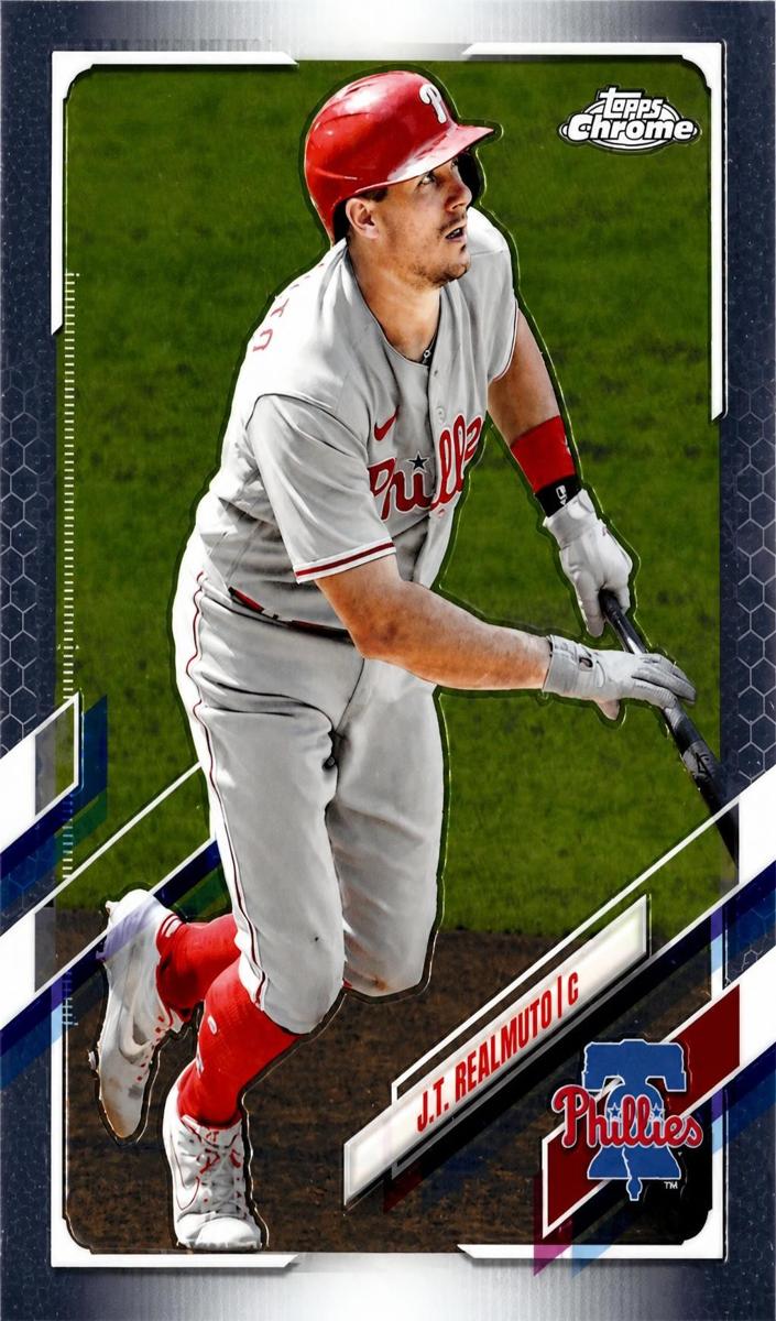 2021 Topps Chrome JT Realmuto #82 card