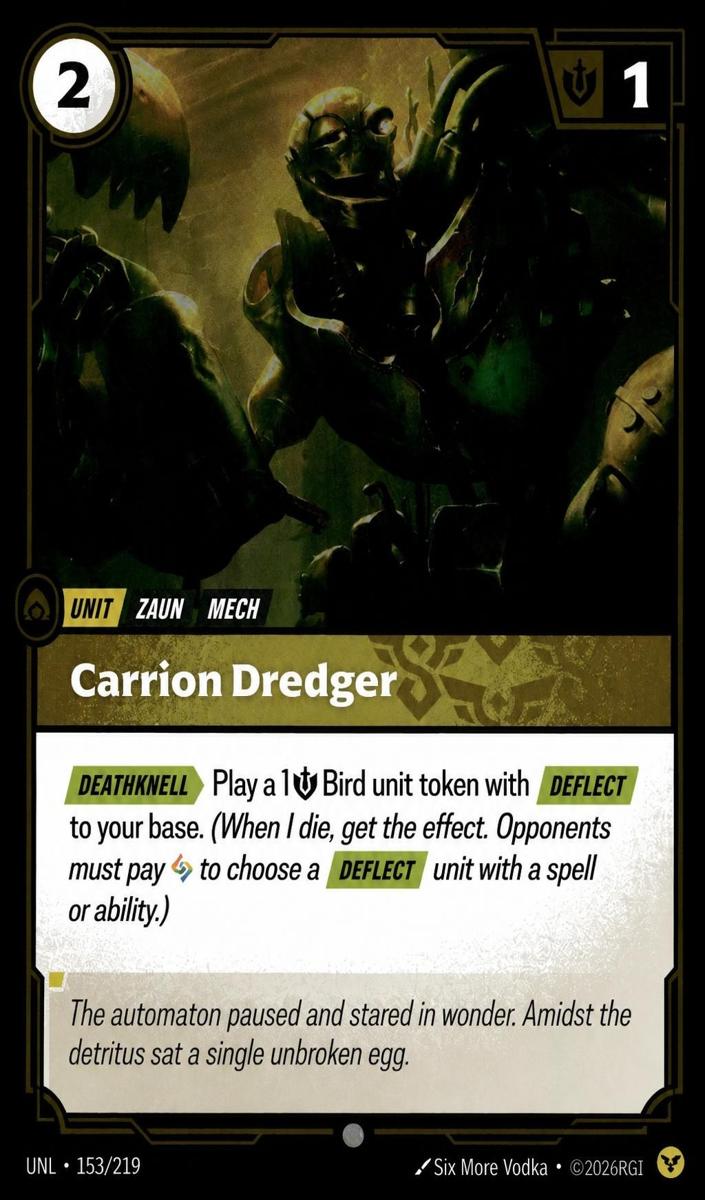 2026 Carrion Dredger [Foil] #153