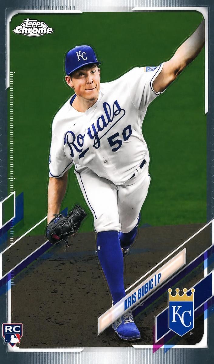 2021 Topps Chrome Kris Bubic #20 card