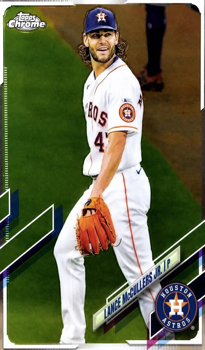 2021 Topps Chrome Lance McCullers Jr. #209 card