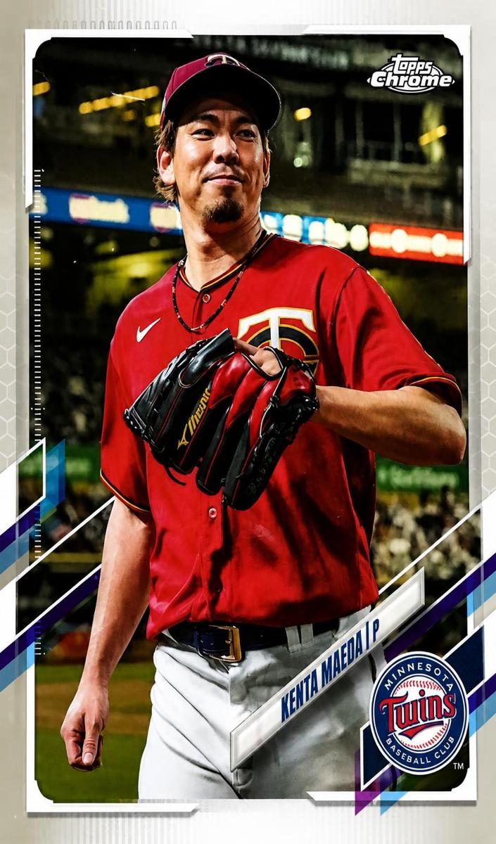 2021 Topps Chrome Kenta Maeda #171 card