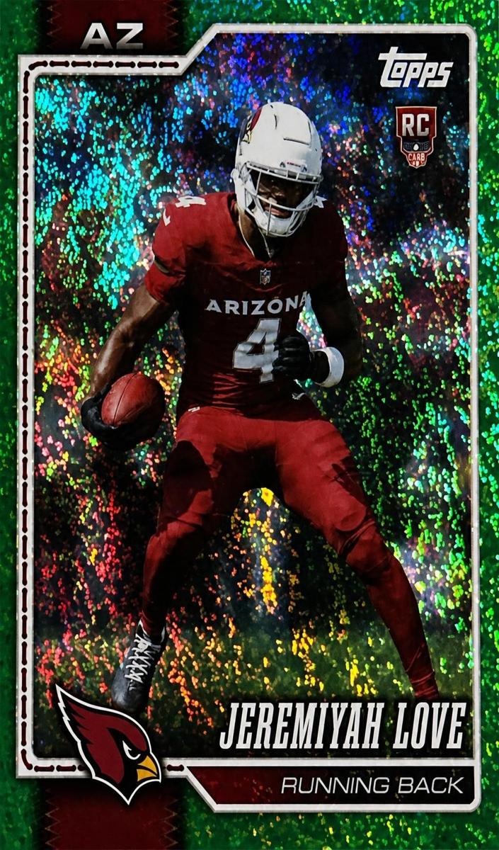 2026 Jeremiyah Love [Green Holo Foil] #309