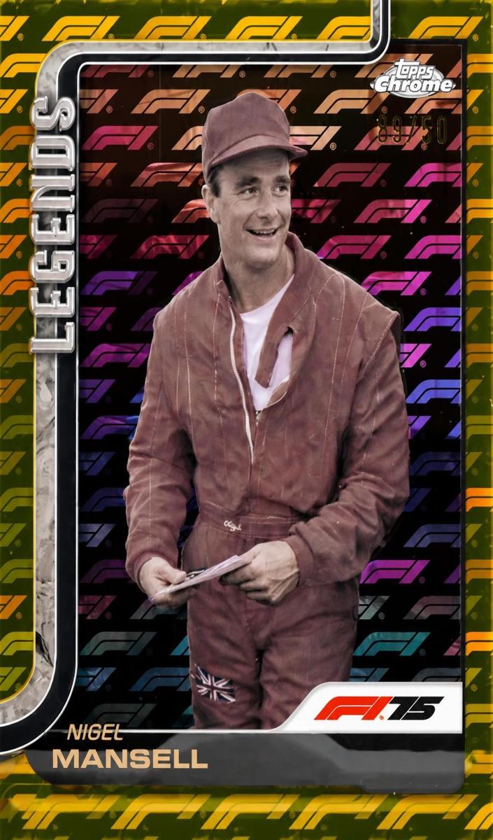 2025 Nigel Mansell [Gold LogoFractor] #160