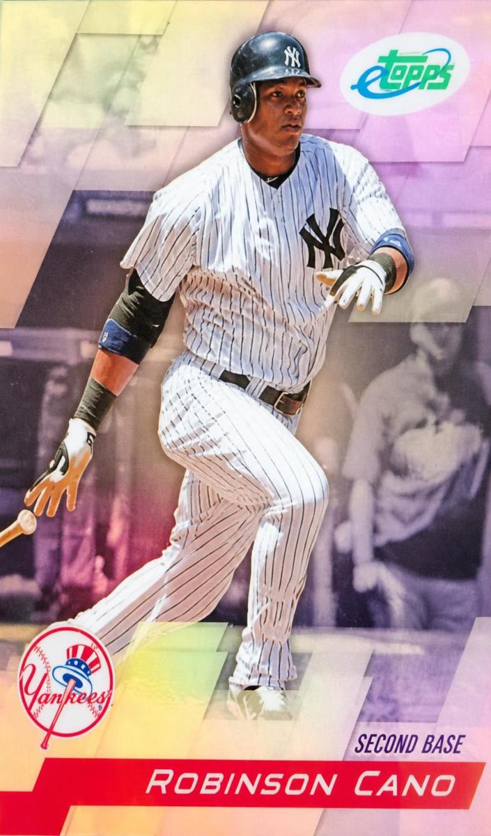 2010 eTopps Robinson Cano #30 card