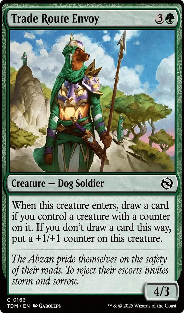 Trade Route Envoy - 2025 Magic The Gathering Tarkir: Dragonstorm